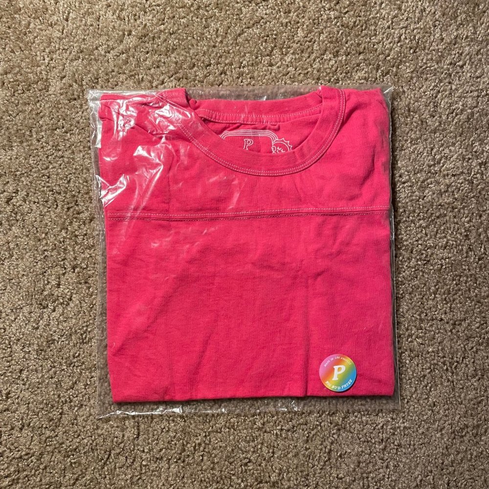 Big Bud Press Varsity Tee Pink Size P